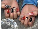 いちご×レースネイル★