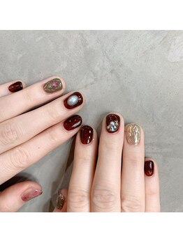 アティックネイルアトリエ(attic nail atelier)/アンティークネイル★