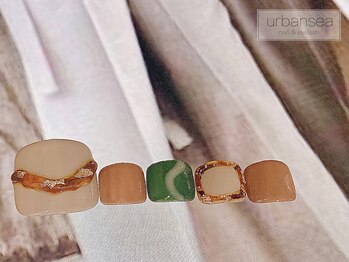 アーバンシーネイル 赤羽店(Urbansea nail)/nail design foot 10.980円