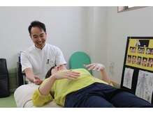 緑の杜整体院/施術の様子