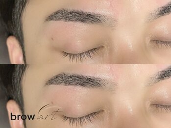 ブロウアート 上野 東上野店(Brow art)/眉毛/メンズ/上野/アイブロウ/眉