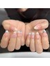 《HAND》 カラーフレンチ(ベースカラー付)