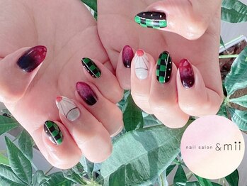 アンドミー 新大阪(&mii)の写真/推し活に☆細かいアート～ニュアンスまでお任せ♪貴方のご希望に最大限お答えします！