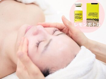 KC エンジェルトータルサロンの写真/New★【小顔コルギor小顔矯正×脂肪燃焼レモンボトル】でリバウンドなし小顔!ほうれい線たるみ改善にも◎