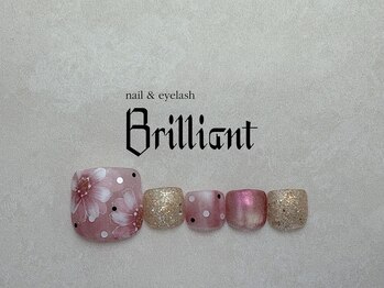 ネイルアンドまつげエクステのお店 ブリリアント 草加(Brilliant)/Foot 定額11000円コース