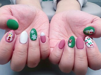 ラッキー 渋谷店(Lucky)/クリスマスネイル