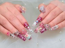 ラッキーネイル(lucky nail)/長さだしデザイン