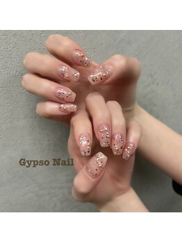 ジプソネイル(Gypso Nail)の写真/【付け替えオフ無料&フィルイン対応もOK】色混ぜや持ち込みデザインもお任せください♪