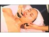 【小顔・紫外線ケア、眼精疲労】《バザルト》フェイシャル＆ヘッドスパ 90分