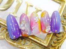 ネイルサロン ディーバ ギンザ(Nail salon Diva GINZA)/オーロラエレガント¥9500