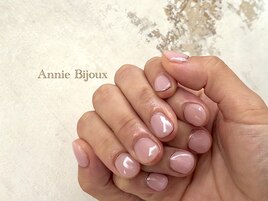 ＊シアーピンク+metallic line＊