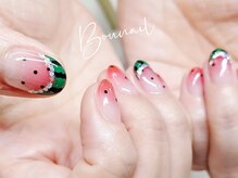 ボネール(nail ＆ eyelash Bounail)/スイカ　西瓜　フルーツ　果物