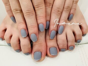 インミニネイルサロン 上野御徒町(INMENE)/フレンチネイル