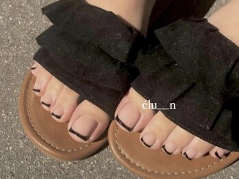 エル(elu)/パラジェル 黒フレンチ