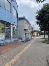 パステル(pastel)/ヘアーサロン内に併設(入口案内)