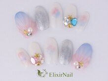 エリクサーネイル 五反田(Elixir Nail)/定額c やり放題/クーポン使用