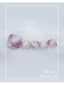 はあとねいる 長町店/フットネイル：No.100