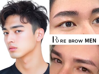 リブロウ 渋谷店(REBROW)の写真/【雑誌掲載多数】型のないパーソナルな無限のデザイニングで満足度◎かっこいいを創るメンズ眉毛専門店!!