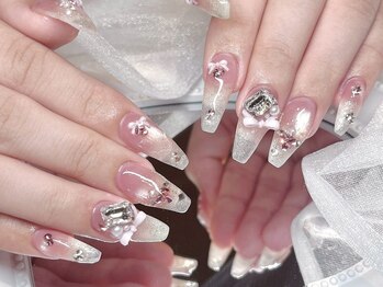 モカ 心斎橋(moca by Lee)/【Aina】マグネットネイル