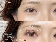 ハローゼア(HELLO THERE!)/まつげパーマ/＆healthy