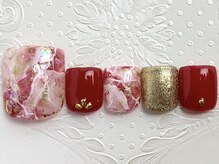 タフィーネイル(Taffy Nail)/フット グランドデザイン 6990円