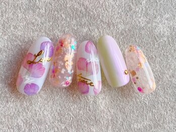 リボーンネイル 坂戸店(Re Born Nail)の写真/【定額ネイル¥5580～】付け替えオフ無料込★シンプル系・モテ可愛系・アートの種類も豊富!お得な定額価格♪