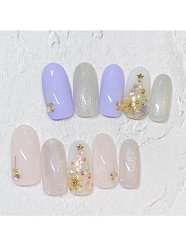 ネイルサロン 爪/クリスマスデザイン