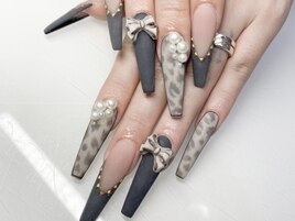 ★レオパード×ブラックマット★