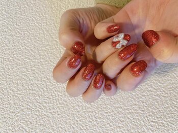 モグネイル(Mogunail)/韓国パーツコース/リボンネイル