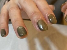 アイネイルズ 天神今泉店(I-nails)/【Yuka.t】深めグリーン