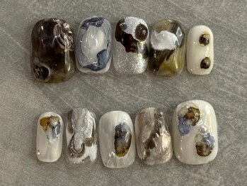 カラネイル 南森町店(calla nail)/「染みついた記憶」