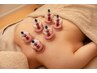 【女性特有の腹痛・不調改善】カッピングで辛い不調改善！