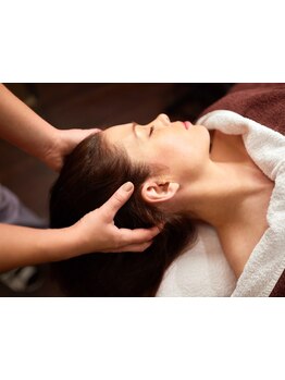 ヘッドスパで癒されたい