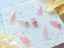 ボネール(nail ＆ eyelash Bounail)/フラッシュネイル　Vカット