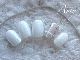 チェックネイル