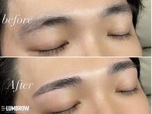 ルムブロウ 刈谷店(LUMBROW)/アイブロウWAX+パーマ