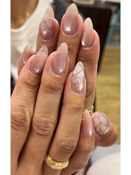 アイモモダ ネイルサロン(愛momoda)の写真/駅徒歩1分★理想が叶う上品×シンプルなきれいめネイル！マグネット4500円～でコスパ最強サロン♪