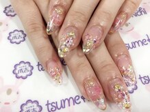 ネイルサロン 爪吉/クリア感で勝負！今季マスト！