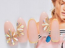 ネイルサロンラグジュアリー 梅田店(LUXURY)/ビジューネイル