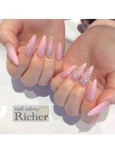 エスフィーネイルサロン リシェル(Esfy nailsalon Richer)/スカルプ4本付け放題