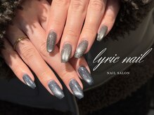 リリックネイル 本八幡店(LyricNail)/マロン+ダイヤモンド[ネイル]