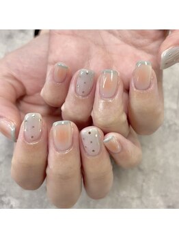 ネイルサロンファストネイルプラス 新宿店(FAST NAIL PLUS)/2025夏ネイル【チークネイル】