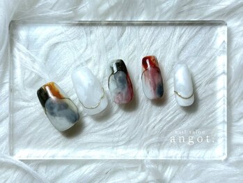 アンガット(angot.)/おにゅう峠雲海ネイル