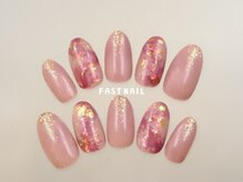 FAST NAIL 荻窪駅前店【パラジェル/ジェルネイル専門/定額/マグネット/フットネイル】/着物ネイル 【11982】
