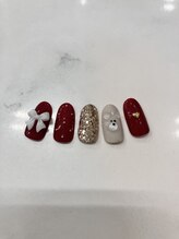エーナイン イオンモール苫小牧店/クリスマスネイル