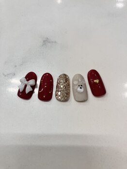 エーナイン イオンモール苫小牧店/クリスマスネイル