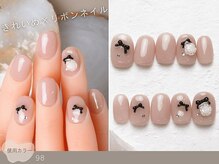 NICENAIL/ジェルネイル/パラジェル/フィルイン/マグネット/長さだし/六甲道駅前店/60種類から選ぶトレンドネイル