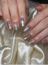ヘアーデザイン ジュモク(Jumoku)/◎微粒子マグネット×チェック柄