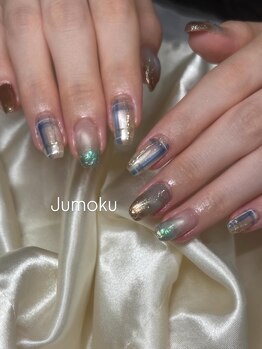 ヘアーデザイン ジュモク(Jumoku)/◎微粒子マグネット×チェック柄