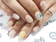 ネイルサロン 爪吉/ゆるふわトーンで一気に夏仕様！